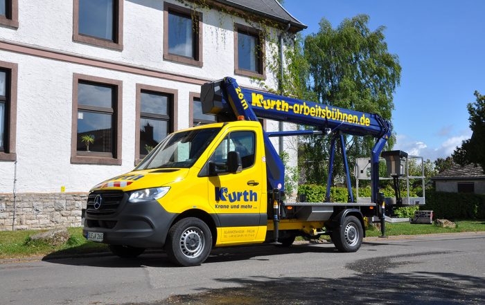 Kurth Autokrane GmbH & Co. KG – LKW-Arbeitsbühne TBR 260
