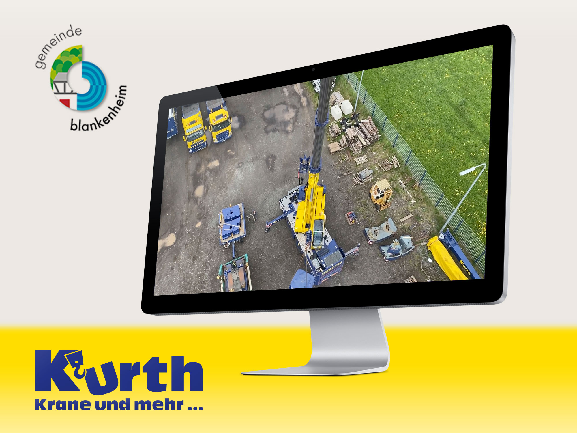 Kurth Autokrane im neuen Imagefilm der Gemeinde Blankenheim